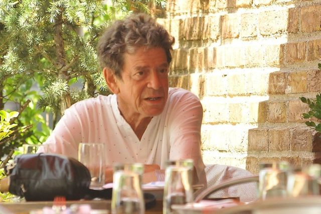 Lou Reed in Soho on June 17